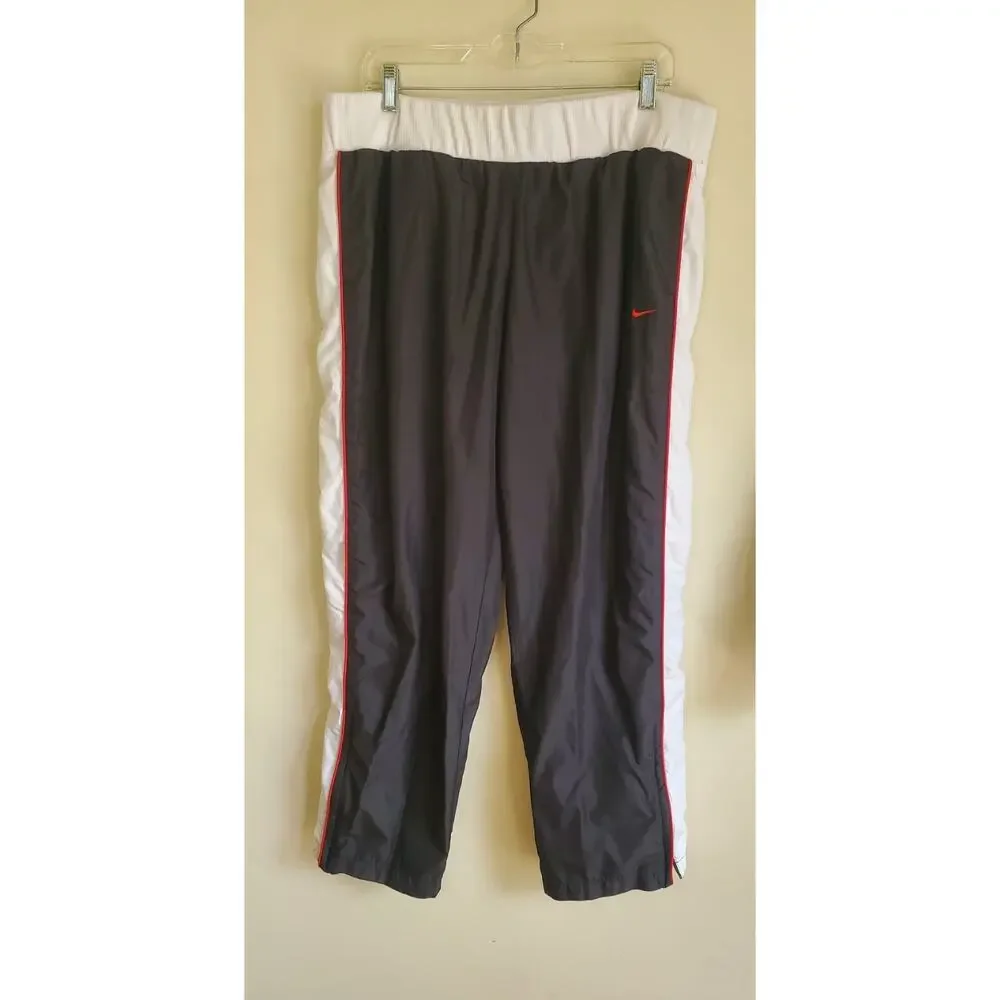 Vintage 1997 Nike‎ Tracksuit White Black Red Men's XL